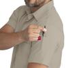 Red Kap Men's Cooling Short Sleeve Work Shirt, Sand, Large Tall view 3