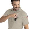 Red Kap Men's Cooling Short Sleeve Work Shirt, Sand, Large Tall view 4