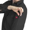 Red Kap Women's Cooling Long Sleeve Work Shirt, Black, 3X-Large view 4
