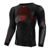 Troy Lee Designs Stage Ghost D30 Long Sleeve Baselayer, Solid Black, X-Large view 1