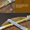 WHISKEY BENT HAT CO. Trapper & Locking Bullcutter Folding Pocket Knife 4.125" Closed Length 440C Stainless Steel Blades (Sawmill) view 4