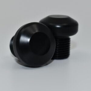 Jammerz Delrin Toe/Jam Plugs (Black, Standard 5/8)