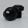 Jammerz Delrin Toe/Jam Plugs (Black, Standard 5/8) view 1