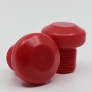 Jammerz Delrin Toe/Jam Plugs (RED, Standard 5/8)