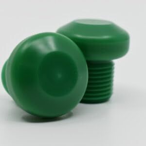 Jammerz Delrin Toe/Jam Plugs (Green, Metric M16 X 1.5)