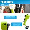 Nightstick XPP-5564GX Intrant Duo Intrinsically Safe Turbo Dual-Light Angle Light - 4 AA - Green - ATEX view 3