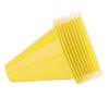 10pcs Soccer Markers Training Cone for Plastic Supporter Accessory (Yellow) view 4