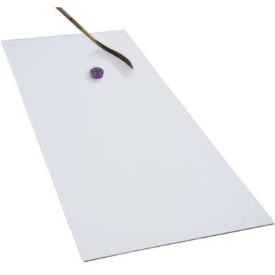 NineFit Basics Hockey Shooting Pad Sports Training Aid for Shooting, Passing and Stickhandling - Synthetic Ice Mat Simulates Real Ice Feel - 48"" x 96"", Large, white
