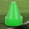 10pcs Soccer Markers Training Cone for Plastic Supporter Accessory (Green) view 4