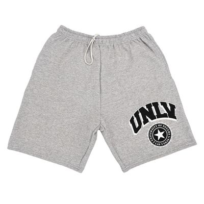 Campus Lab University of Nevada, Las Vegas School Seal Mens Sweat Shorts, Athletic Heather, 2X-Large