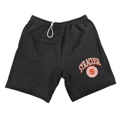 Campus Lab Syracuse University School Seal Mens Sweat Shorts, Black, 2X-Large