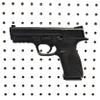 Hammy3DPrints Mount for S&W M&P .40 S&W - Pegboard/Skadis/etc. | Pistol Holder Storage Rack (Facing Right, Vault Tek) view 1