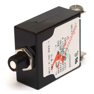 Carling Boat Circuit Breaker MU1-X-00-923-1-A21-B-C | Push-Button 7 Amp