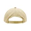 5 Panel High Profile Relaxed Cotton Blend Rope Hat, Birch/Black view 3