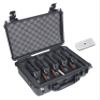Case Club 5 Pistol & 23 Magazine Compact Hard Case - Waterproof Travel Case Includes Silica Gel Dessicant to Help Remove Moisture view 1