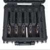 Case Club 5 Pistol & 23 Magazine Compact Hard Case - Waterproof Travel Case Includes Silica Gel Dessicant to Help Remove Moisture view 2