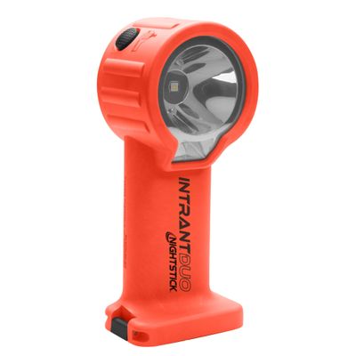 Nightstick XPP-5564RX Intrant Duo Intrinsically Safe Turbo Dual-Light Angle Light - 4 AA - Red - ATEX