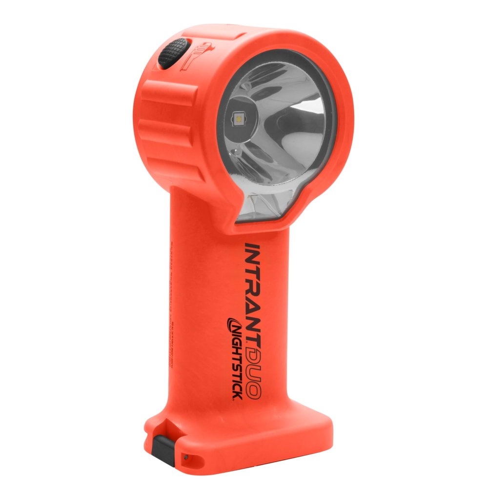 Nightstick XPP-5564RX Intrant Duo Intrinsically Safe Turbo Dual-Light Angle Light - 4 AA - Red - ATEX