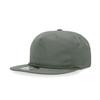 5 Panel High Profile Relaxed Cotton Blend Rope Hat, Loden view 1