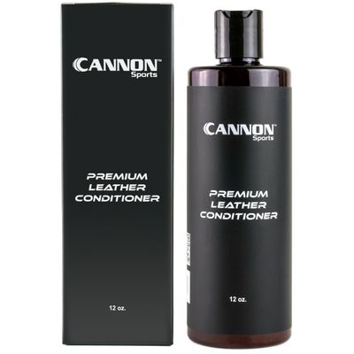 Cannon Sports Leather Conditioner | Baseball Glove Conditioner | Football Leather Care | Softens, Protects & Restores All Leather Sports Gear | Prevents Cracking & Drying (1 Bottle, 12 Ounce)
