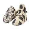 Zutano Unisex Organic Cotton Baby Booties With Gripper Soles, Black Bear, 3M view 1