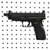 Hammy3DPrints Mount for Springfield XD/XDM/Elite 9mm - Pegboard/Skadis/etc. | Pistol Holder Storage Rack (Facing Left, Non-Metal Pegboard) view 1