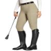 FitsT4 Sports Women's Full Seat Riding Tights with Zipper Pockets Horseback Riding Pants Equestrian Breeches for Women Khaki 2XL view 2