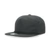 5 Panel High Profile Relaxed Cotton Blend Rope Hat, Charcoal view 1