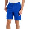 Club Room Mens Comfortable Waistband Classic Fit Casual Shorts Blue 44 view 1