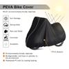 LifMagix 1 Bike Cover Waterproof Outdoor - Bicycle Cover Rain UV Snow Proof with Anti-theft Lock Hole Windproof Buckle Mountain Road Electric Bike Heavy Duty Bikes Black view 3