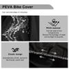 LifMagix 1 Bike Cover Waterproof Outdoor - Bicycle Cover Rain UV Snow Proof with Anti-theft Lock Hole Windproof Buckle Mountain Road Electric Bike Heavy Duty Bikes Black view 4