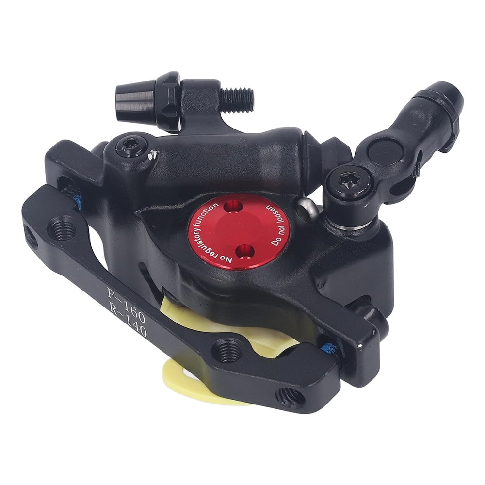 Electric Scooter Hydraulic Brake Disc Kit 120mm Brake Disc Brake Caliper Kit for Xiaomi M365 Pro Pro 2 (Straight)