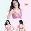 NARCSIA Women's Mastectomy Pocket Bra for Breast implants&Daily Bras (US, Cup Band, A, 34, Purple) view 2