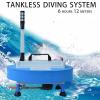 GOYOJO Diving Ventilator Tankless Scuba Diving System Portable Rechangeable Snorkeling Air Buddy Underwater Breathing Device 4/6 Hour 12 Meters Seabed Fishing (6 Hours 12 Meters) view 2
