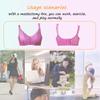 NARCSIA Women's Mastectomy Pocket Bra for Breast implants&Daily Bras (US, Cup Band, B, 40, Purple) view 4