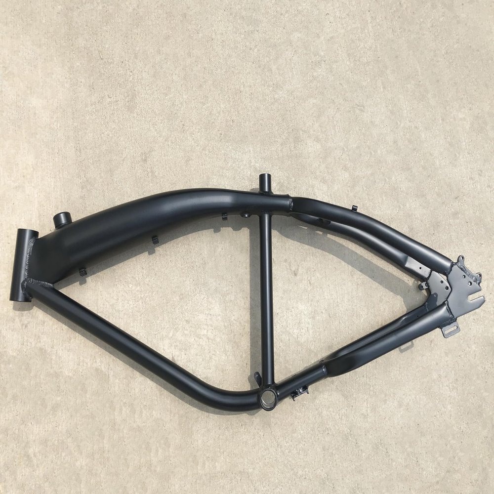 DONSP1986 26" Bike Felt Faker Gas Frame 3.4L Gas Tank Built In for Gas Motorized Bicycle-Disc Brake (Black)