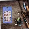 Dry Flies Kit, Fly Fishing Lure Set Fly Fishing Lures Assortment Kit Artificial Insect Bait Feather Single Hook Style1 view 2