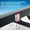 Aupar Heavy-Duty Steel 6" L-Type Boat Trailer Bunk Bracket Kit Fit for 3x3 Boat Trailer Crossmembers - 4 Pack view 4