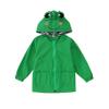 CM C&M WODRO Toddler Baby Boy Girl Frog Rain Jacket Cute Cartoon Green Raincoat Hoodie Kids Coat Fall Winter School Outfit (Green, 2T) view 1