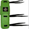 EPT Bull Ropes Bull Riding Rope Pad Adult Lime Green Leather Pad 15" x 4" view 1