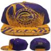 Leader of Generation Apparel Los Angeles New Top Level Legend 24 Champions Purple Gold Era Snapback Hat Cap view 1