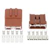 DWFSKZKV 5 Pin DJ7051K-6.3-11/21 Automotive Connector Plug Wire Connector with Terminal 6098-0218 5P (Size : 10 Sets) view 1