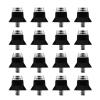Grimmstr 12 PCS Football Boot Replacement Spikes Football Boot Studs for M5 Threaded Football Boots 16mm, Black view 1