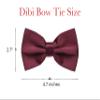 Dibi Mens Solid Color Formal Pre Tied Bow Ties - Mens Bowties - Adjustable Bow Tie (Royal Blue) view 2