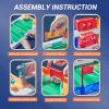 Mini Soccer Board Game for Kids: Foosball Table Toys for 3 4 5 6 7 8-12 Year Old Kids - Pinball Interactive Sports Game Age 3+ Indoor Home Party - Gift for Boys Girls Birthday Christmas Grandkids view 4