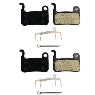 XIBANY Motorized Scooter Bicycle Disc Resin Brake Pads for Shimano XTR M965 M966 M975 Saint M800 Deore XT M765 M775 M776 SLX M665 M535 1/2/4 Pair Motorized Scooter (Color : 2 Pairs Resin)