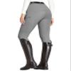 FitsT4 Sports Women's Full Seat Breeches High Waist Horse Riding Pants Grey view 1