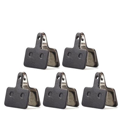 XIBANY Motorized Scooter Durable MTB Bicycle Resin Semimetal Disc Brake Pads Bike Disc Brakes for Shimano M375 M445 M446 Bicycle Parts MTB Accessories Motorized Scooter (Color : 5 Set)