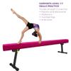 86 York 6ft/8ft Gymnastics Balance Beam, High and Low Floor Beam Gymnastics Equipment for Kids/Adults,Gymnastics Beam for Training,Physical Therapy and Professional Home Training with Legs view 3