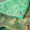 Camo Netting, Camouflage Mesh Netting for Hunting Blinds, Camo TarpWoodland Mesh Perfect Camonetting for Camping Shooting Hunting, Military Theme Party Decoration Sun Shade Outdoor(Size:2x6m/6.6x19.7 view 2